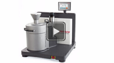 Fast pre- and fine grinding in one instrument